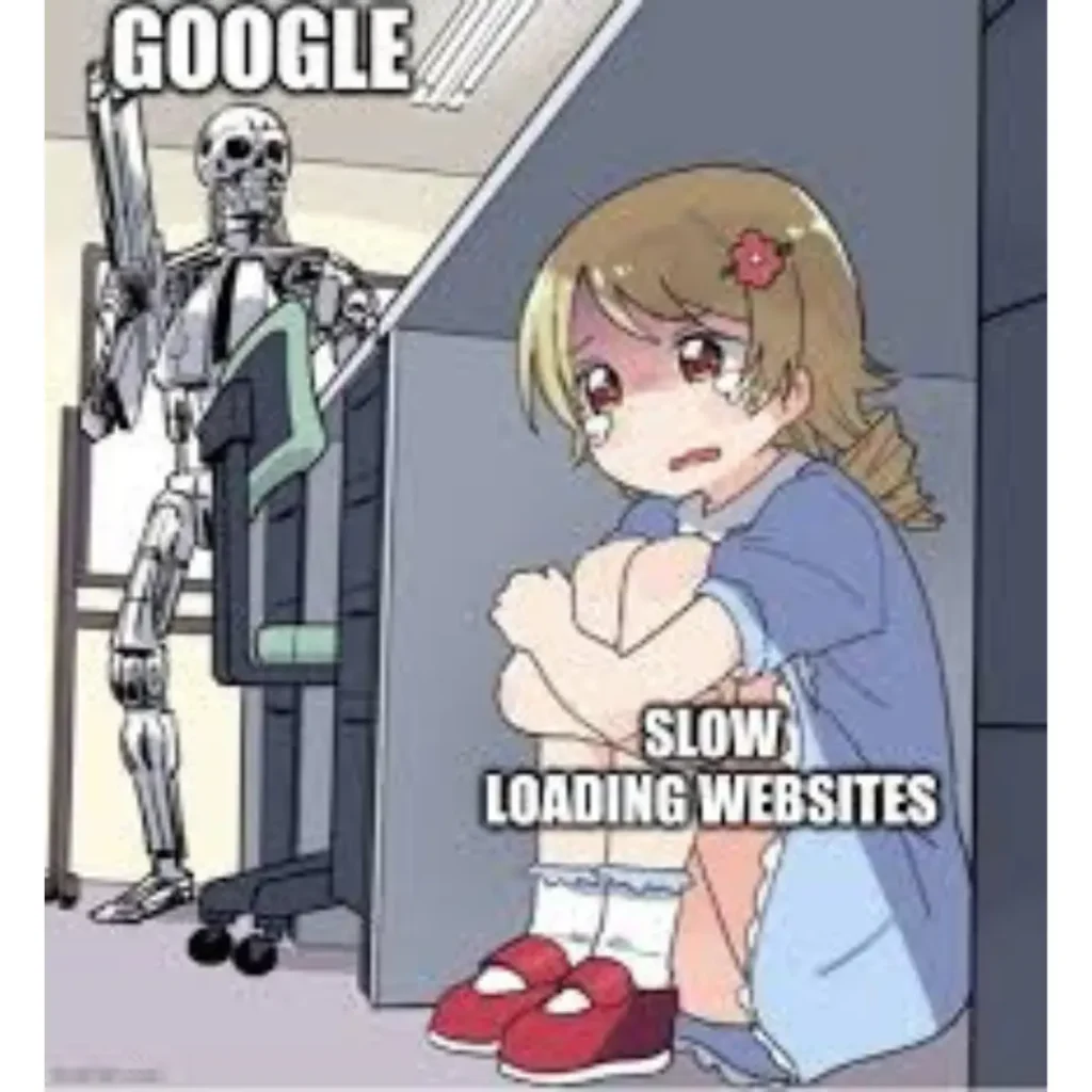 google vs slow website